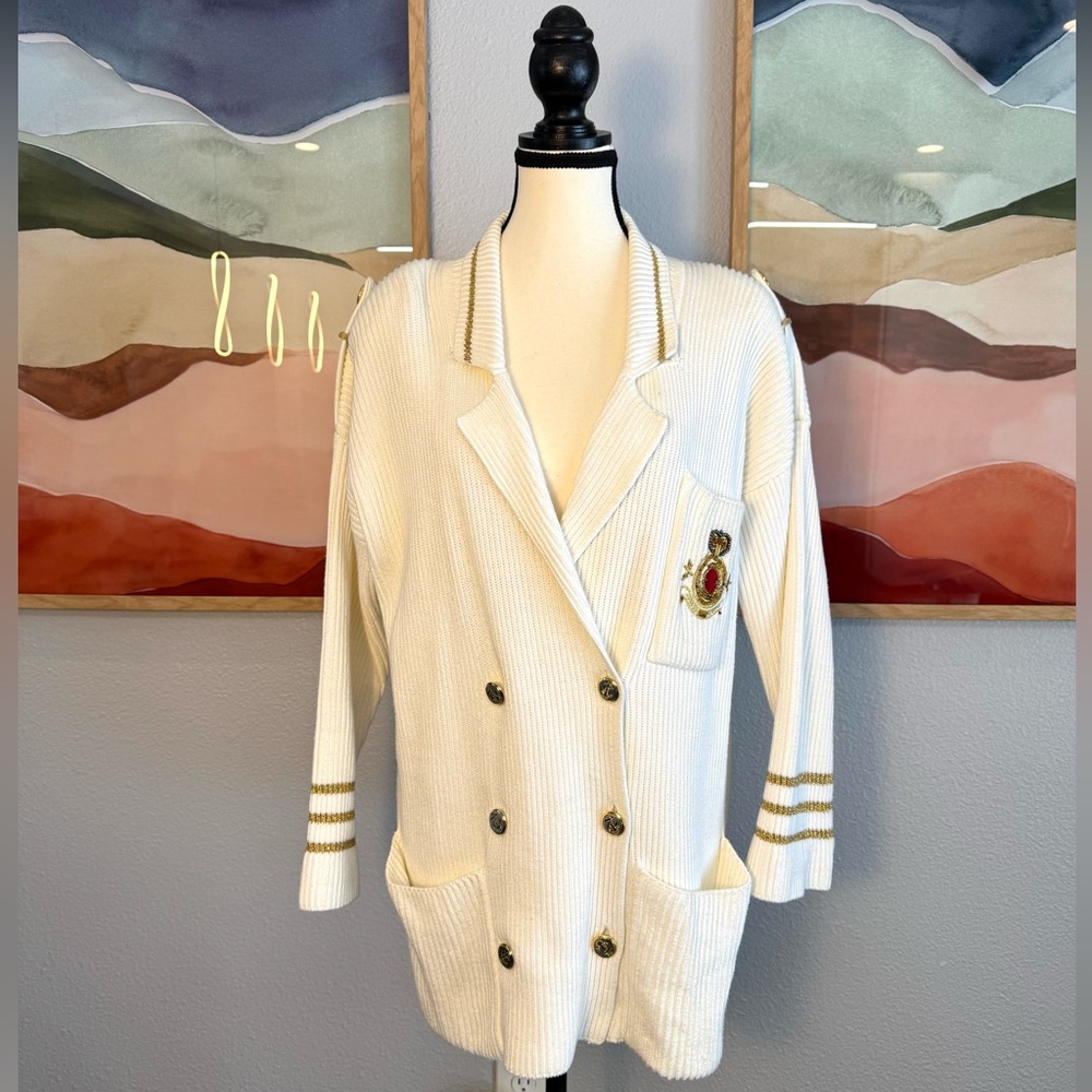 Carole Little Captain’s Sweater